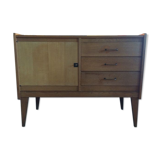 French vintage buffet oak furniture 50/60