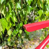 Valet de chambre double rouge