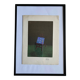 Work Collage The Easel by Haim Kern. Signature.
