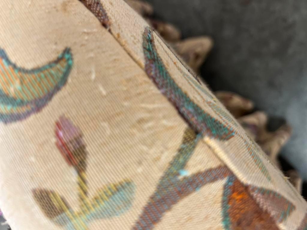 Vintage floral cocktail sofa / sofa / lounge seat