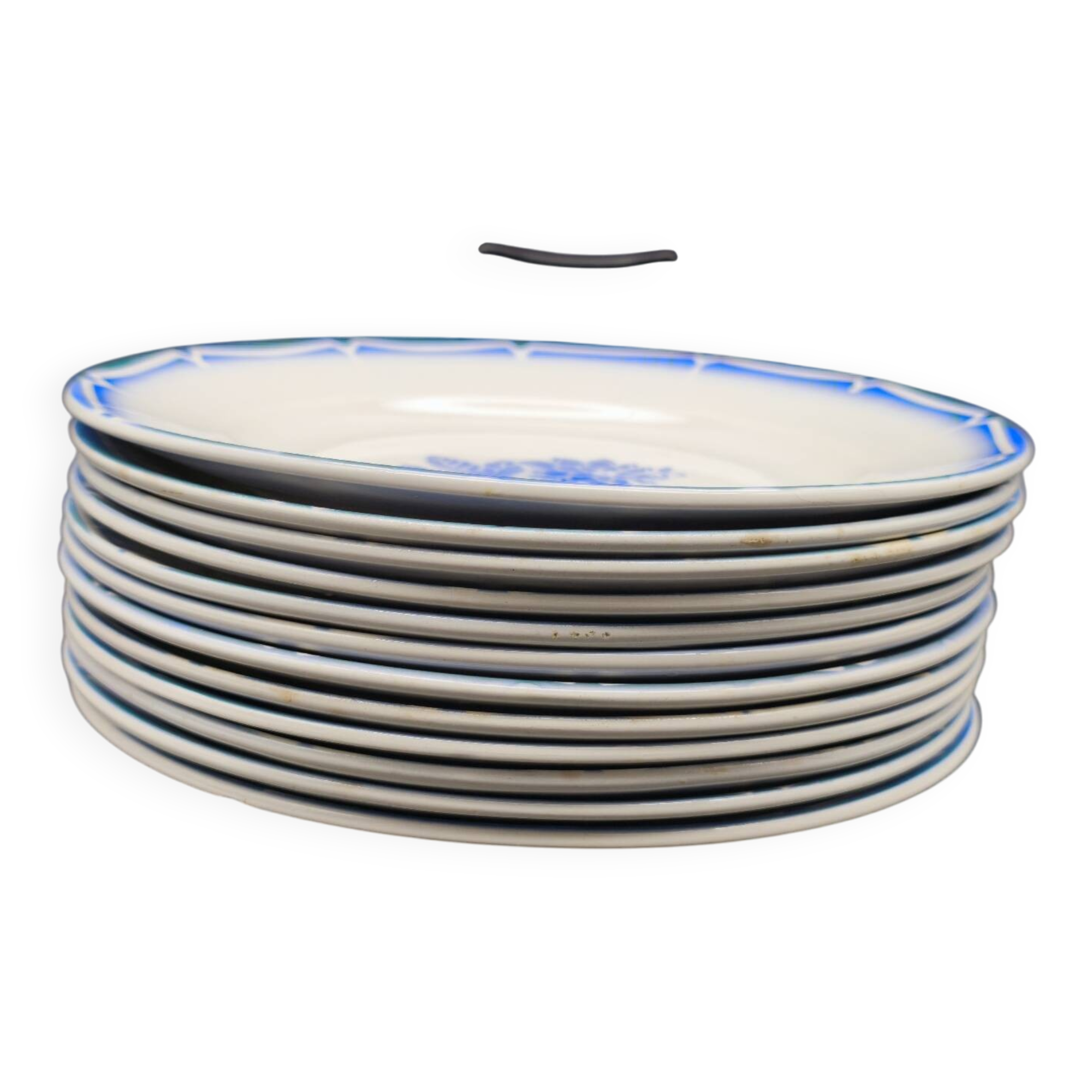 12 Canebière dinner plates