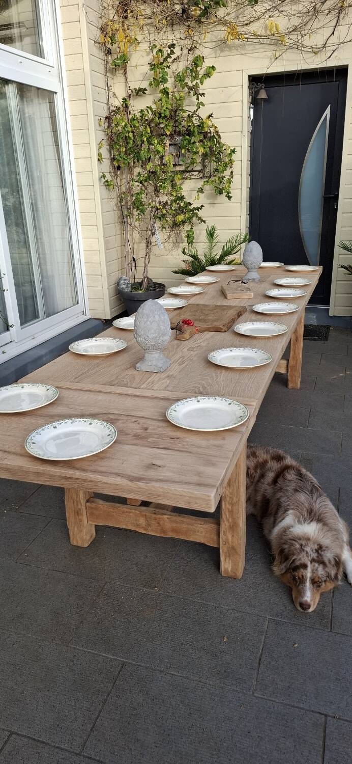Large farm table 3.35m