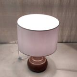 Table lamp with ceramic (stoneware) base - mid 20th century.