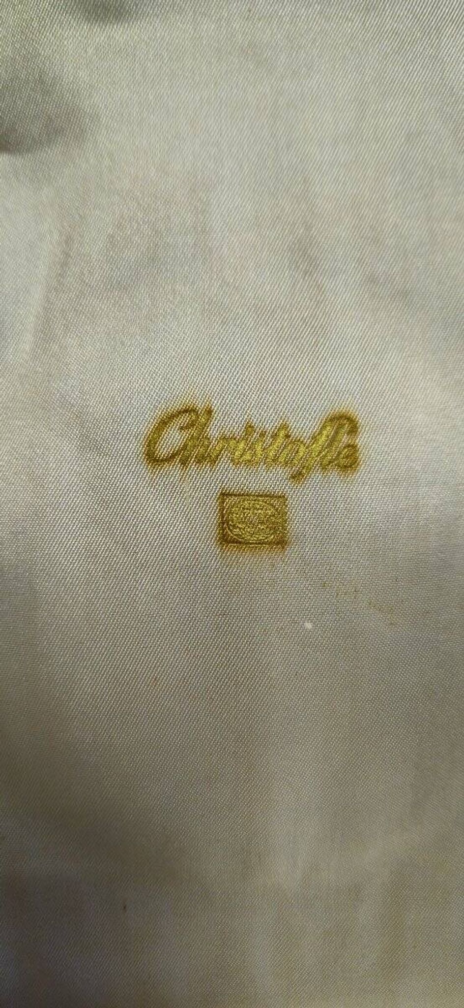 Christofle – Service à bouillie / porridge en métal argenté – Coffret d’origine –