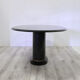 Table ovale en marble, années 1980
