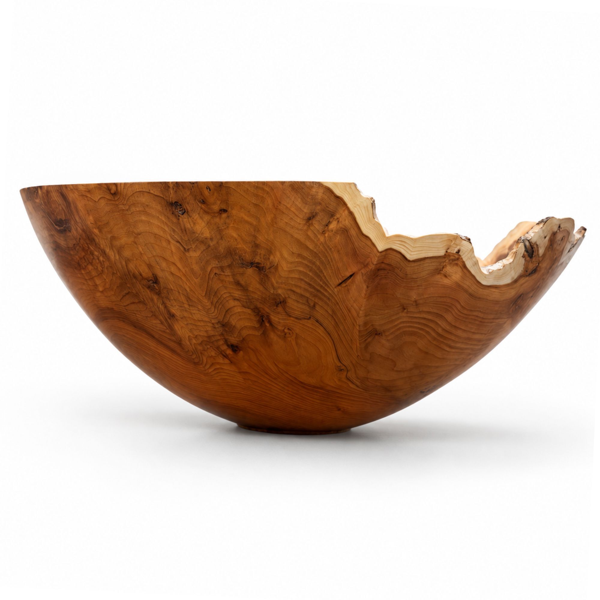Contemporary monoxyle coupe in fir by Ralph Ribour