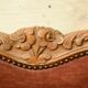 Louis XV-style basket bed in 20th century cerus oak