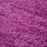 Vintage purple moroccan rug 134x272 cm - Berber rug - Wool rug handmade
