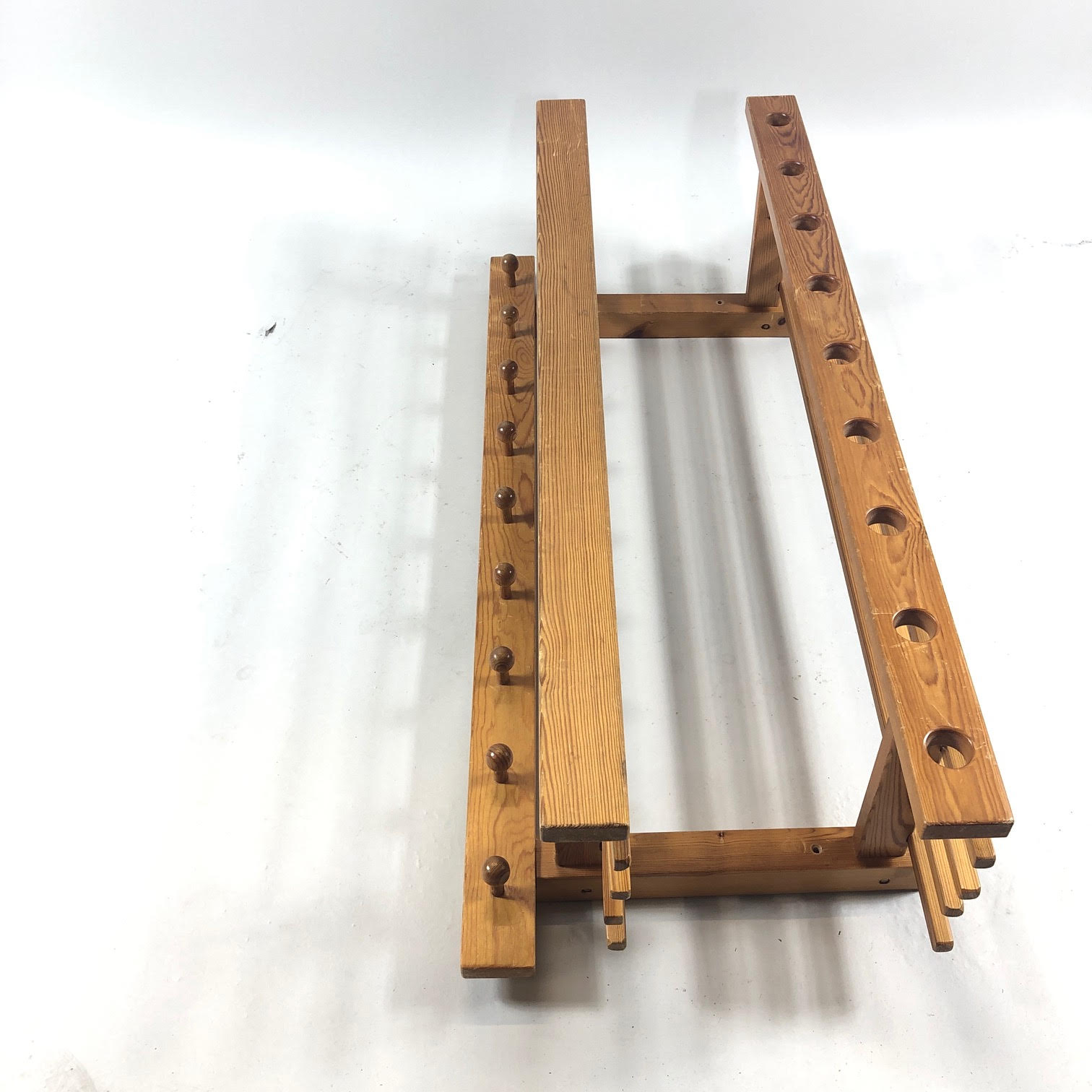 Swedish 1960 vintage wall coat holder