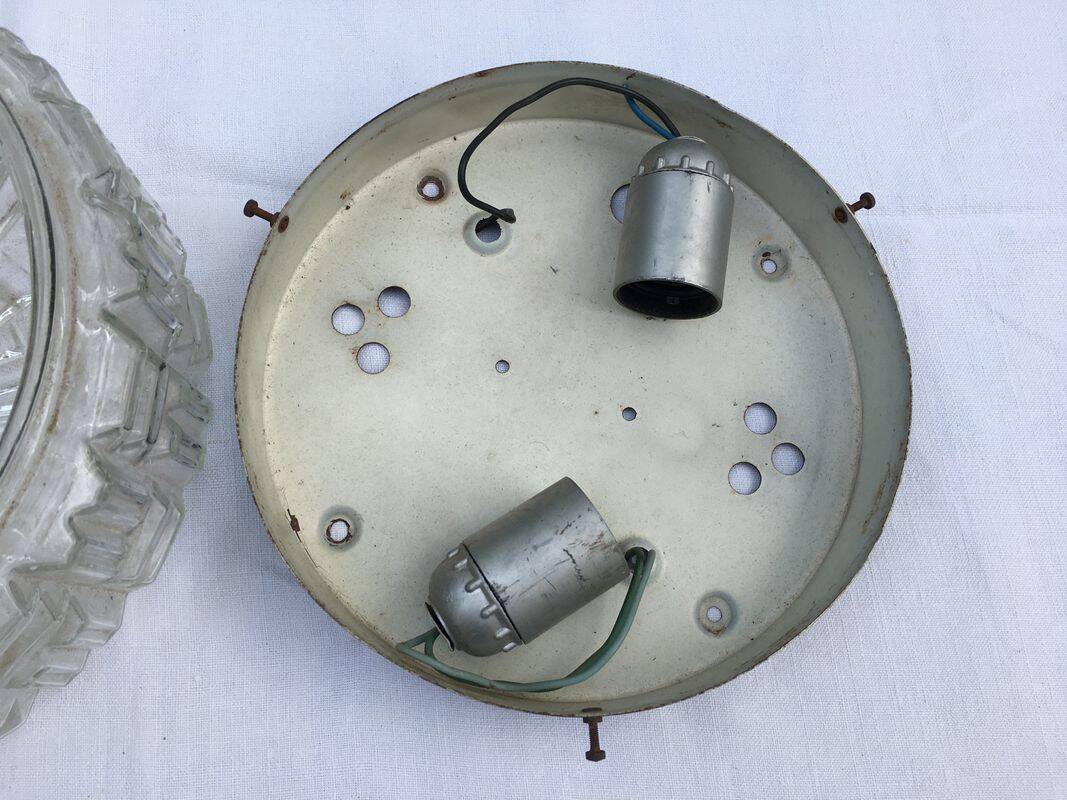 Vintage ceiling light 1960s/1970s space age style