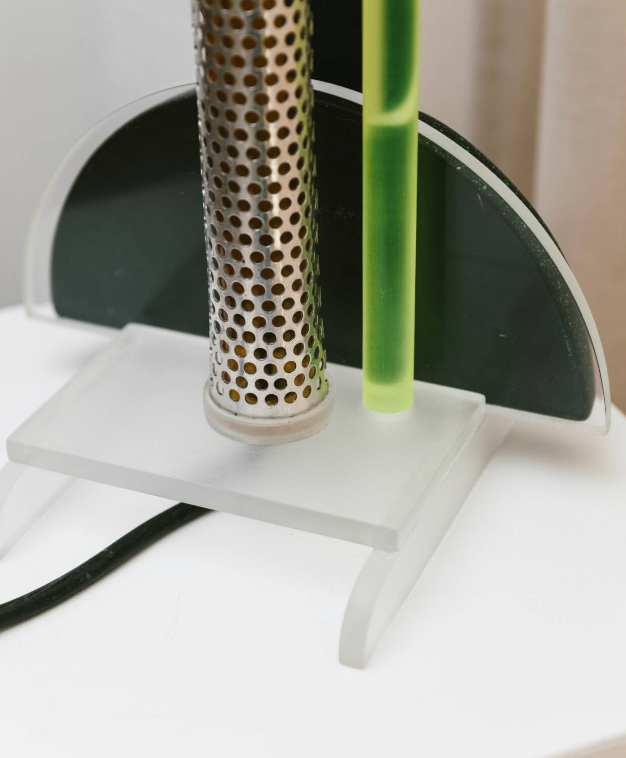 MEMPHIS lamp in resin and plexiglass, Germany 1980