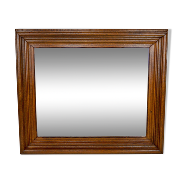 Miroir Napoléon III en chêne mouluré, France, circa 1860