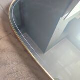 Free-form asymmetrical mirror rearview mirror