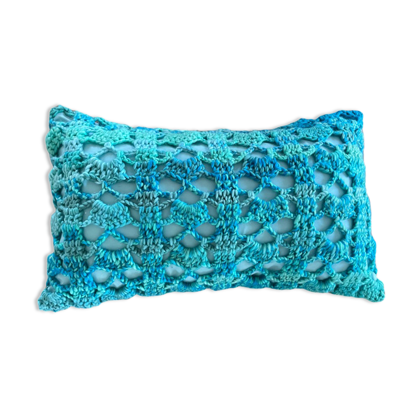 Crochet cushion