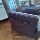 Pair of sky armchairs