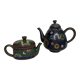 Verseuses bronze cloisonné début XXème, Chine