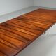Arne Vodder large dining table in rosewood model 201 Sibast Denmark 1960