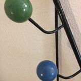 Mirror coat rack and umbrella holder