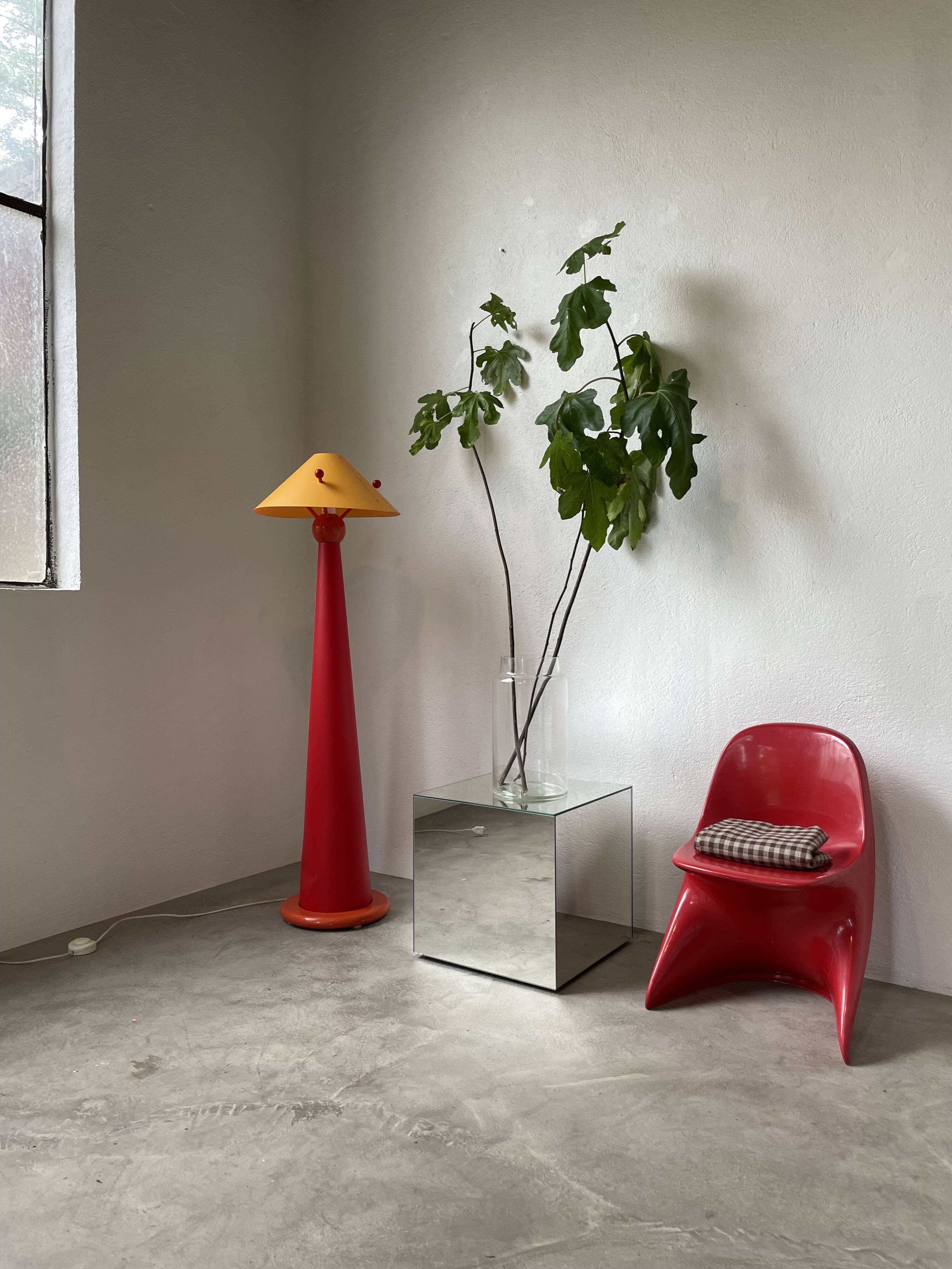 Red pop lamp from the 80s.