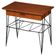Mid-Century Modern Danish Teak Bedside Table with Metal Frame, 1960s