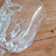 Set de 7 verres en cristal ciselé