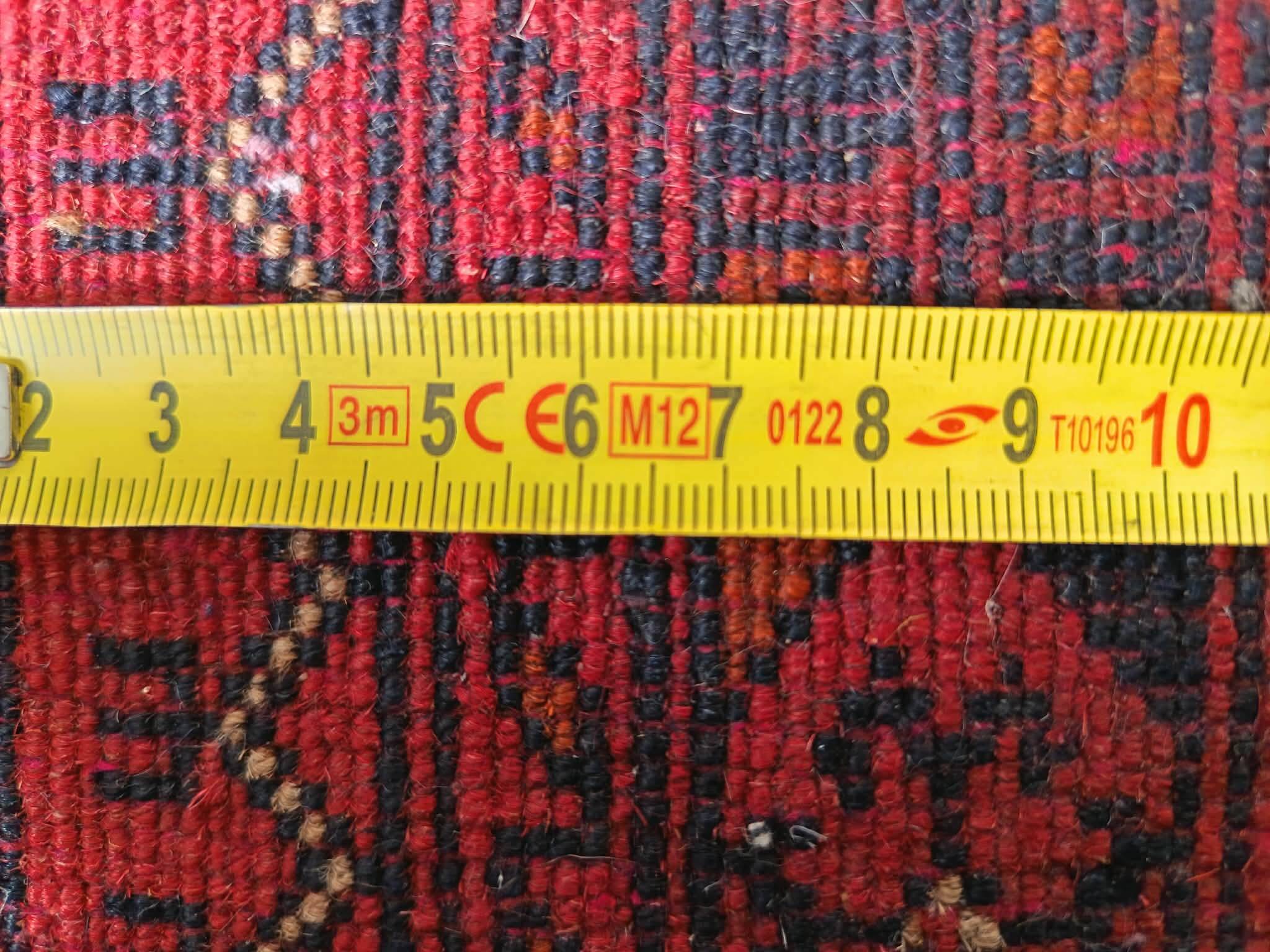 Handmade Afghan Khanmadoui hallway rug