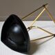 Brass umbrella carrier from the 1940s