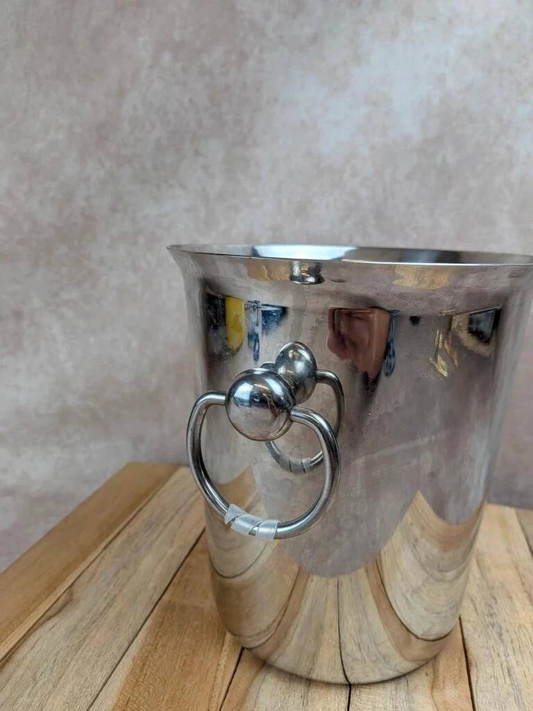 Couzon champagne bucket – stainless steel 18/10 – Made in France