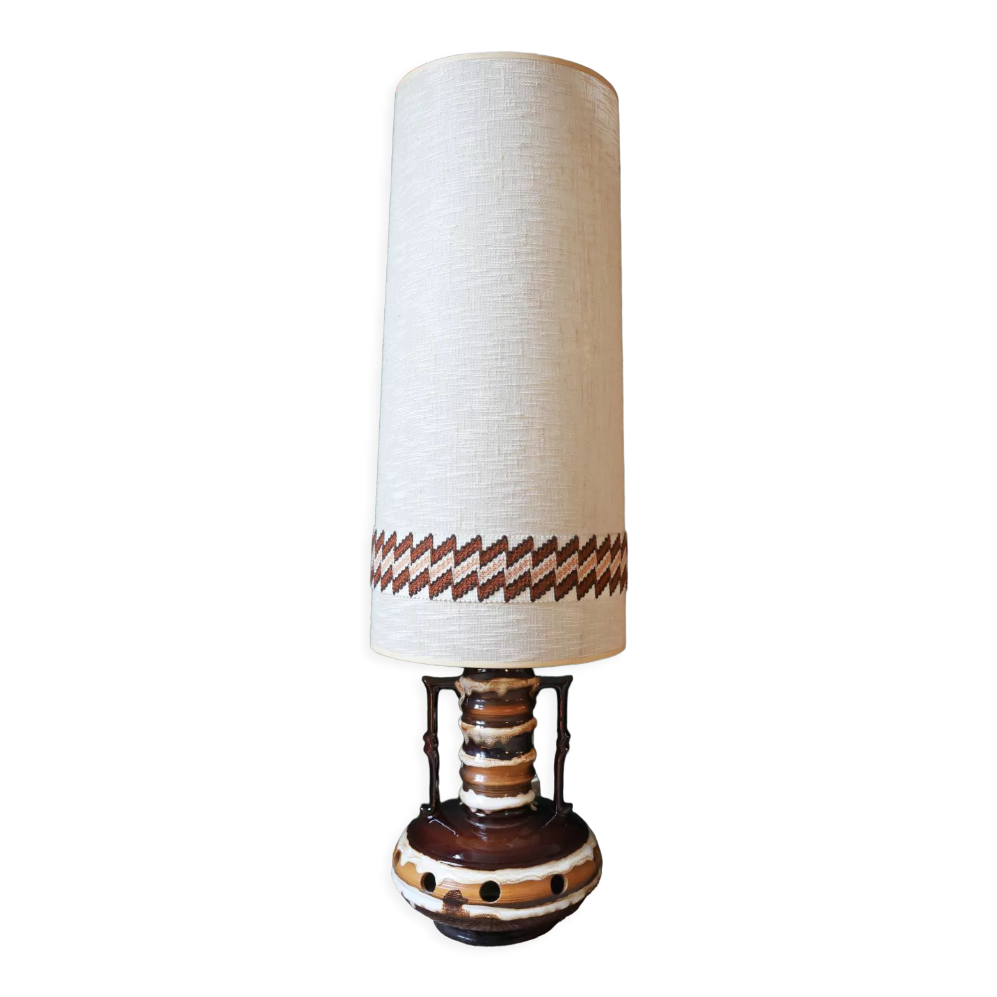 CERAMIC FLOOR LAMP 70'S KIL LIBOJE YUGOSLAVIA