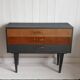 Chest of drawers, console in cherry