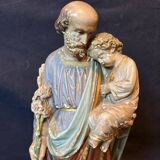 Plaster statue of Saint Joseph