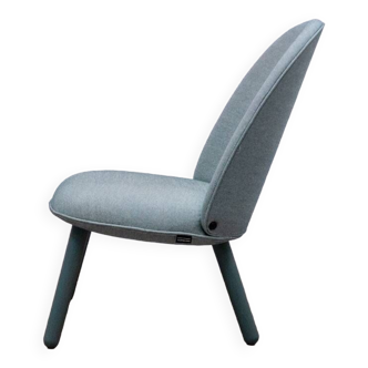 Fauteuil Ace Lounge de chez Normann Copenhagen en tissu Vert