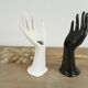 Vase soliflore main baguier blanche