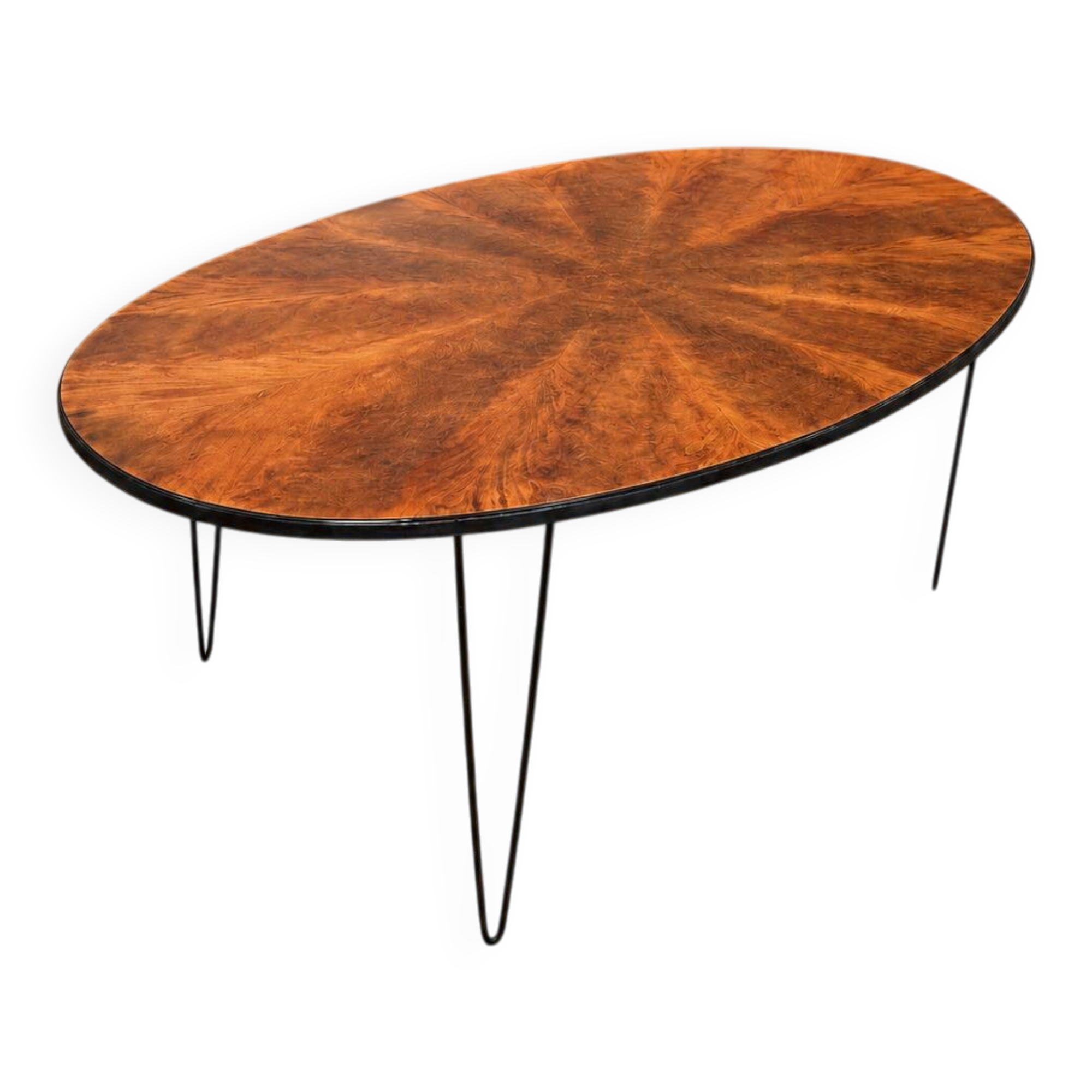 Large oval dining table – Jacobsen design 20th century