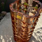 Vase en Verre Rosaline Luminarc – Années 70 – Verrerie d’Arques