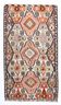 6x10 Grey & Pink Vintage Kilim Rug, Aesthetic Rug, Rugged Rug, 171x306Cm