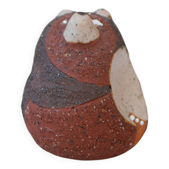Bear Figurine in Ceramic by Thomas Hellström for Nittsjö, 1960s, Sweden