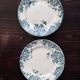 Antique dessert plate, ironstone, Moulin des Loups, Marie Louise.