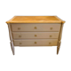 Commode en bois peint