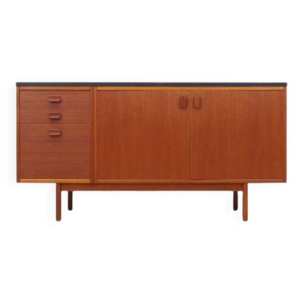 Enfilade en teck, design danois, années 1960, production : Danemark