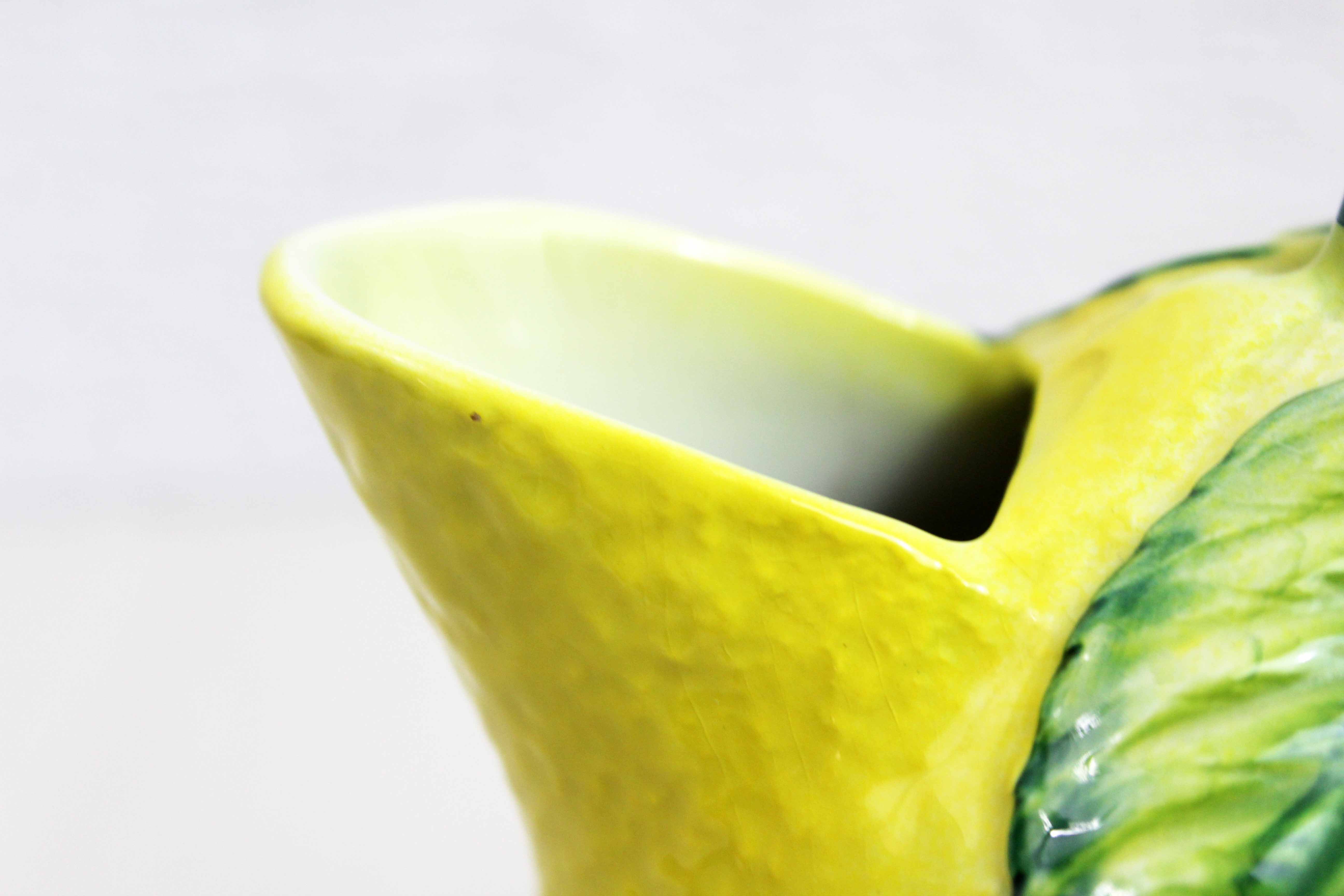 Vintage lemon pitcher Ascona