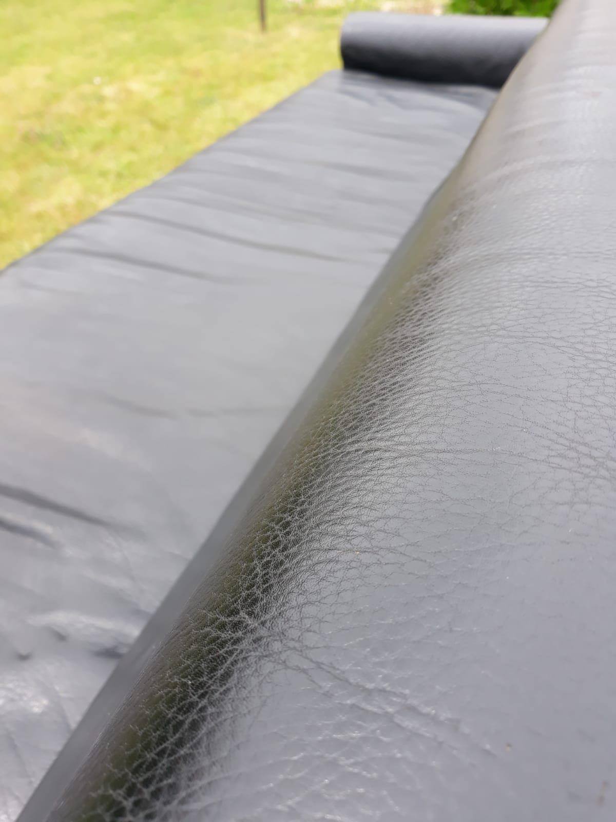 Leather sofa Tito Agnoli for Matteo Grassi