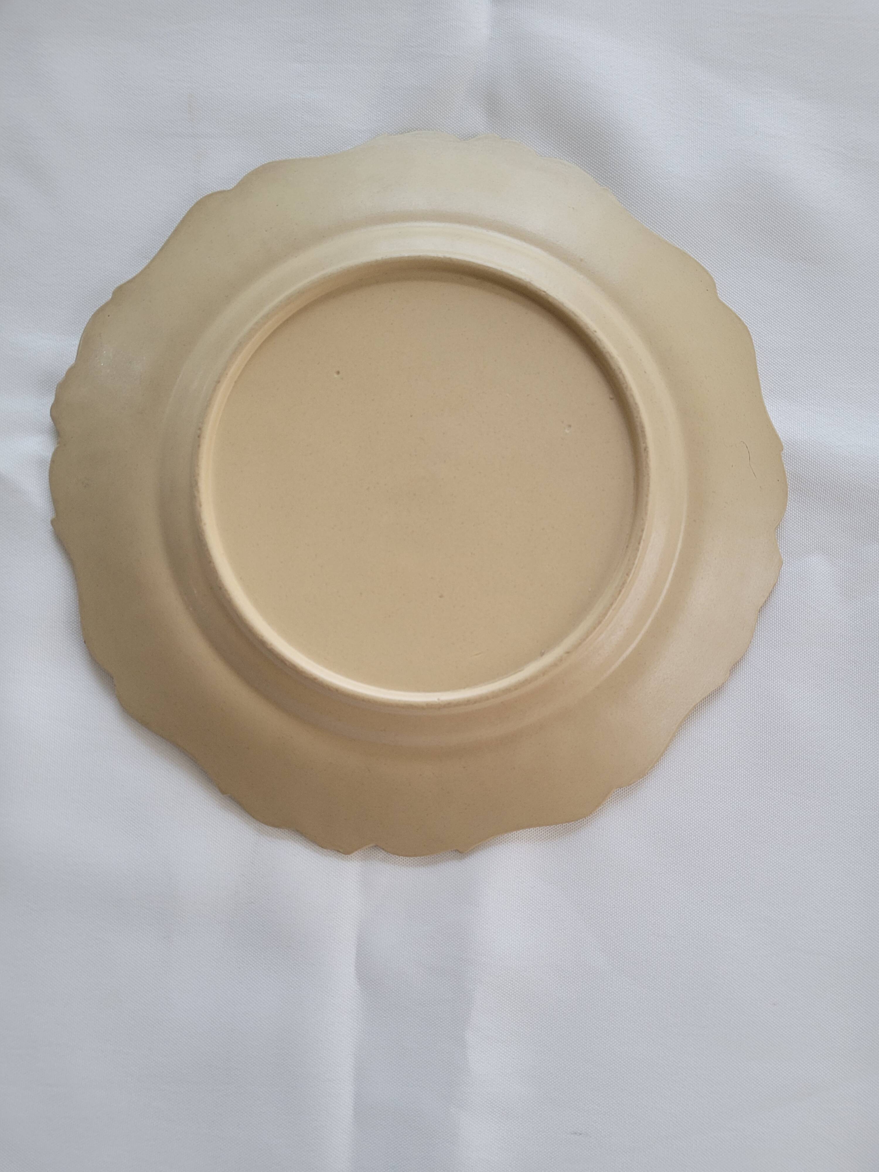 English plate "antique ridgway lilly of the valley rose floral plate"