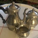 Pewter tea set