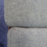 60s oak sofa