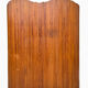 Wavy wooden screen circa 1950, Baumann by SNSA