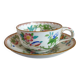 Minton English porcelain tea cup and saucer mid-19th century