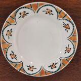 Old round dish on foot tiled shower art deco 30s