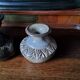Trio of stoneware vases from the 70s signed and stamped