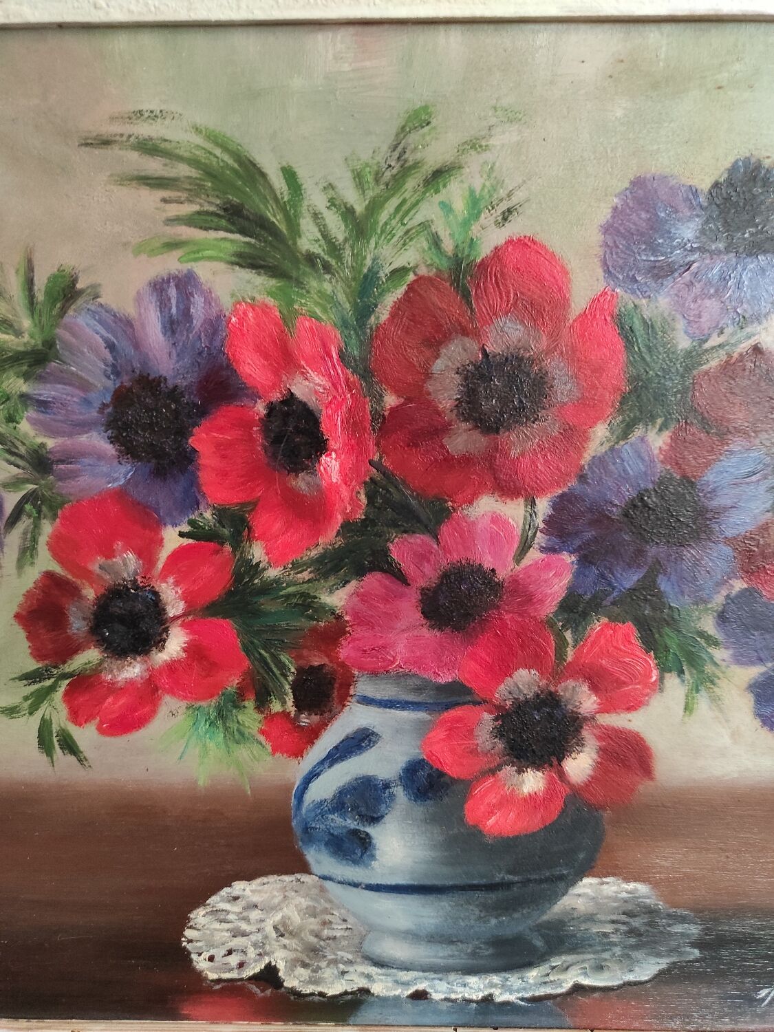 Painting Anemones Auguste Boiteux